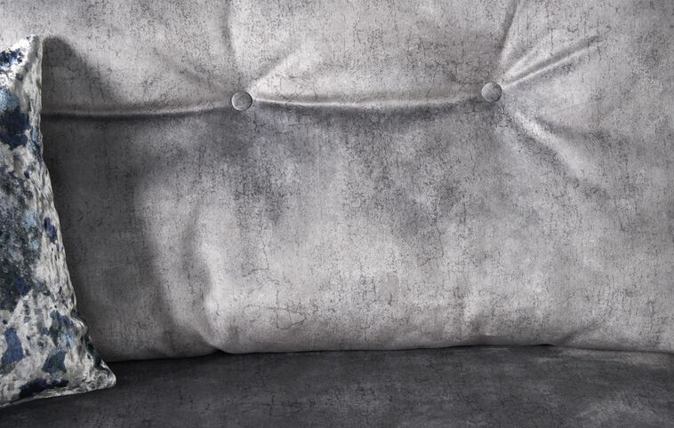 Living Esme Fabric Plain Top Banquette Footstool
