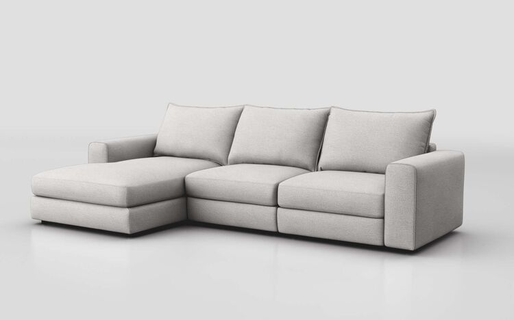Ladino 3 Seater Sofa Left Hand Facing Lounger | Ladino Sofa Range | ScS