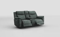 Savio 2 Seater Power Recliner Sofa with Power Media Console & Black Charging Pad | Savio Sofa Range | ScS