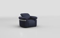 Voltana Armchair with Manual Head Tilt & Silver Trim | Voltana Sofa Range | ScS