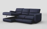 Tredozio 4 Seater Sofa with Sliding Footrest & Left Hand Facing Storage Lounger | Tredozio Sofa Range | ScS