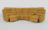 Ossett 2 Corner 2 Power Sofa with Right Hand Facing Console & Head Tilt