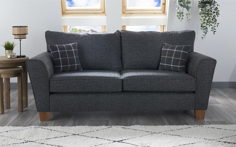 Theo Fabric 3 Seater Standard Back Sofa | Theo Sofa Range | ScS