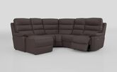 Ossett 2 Corner 2 Left Hand Facing Chaise Right Hand Facing Power Sofa with Head Tilt