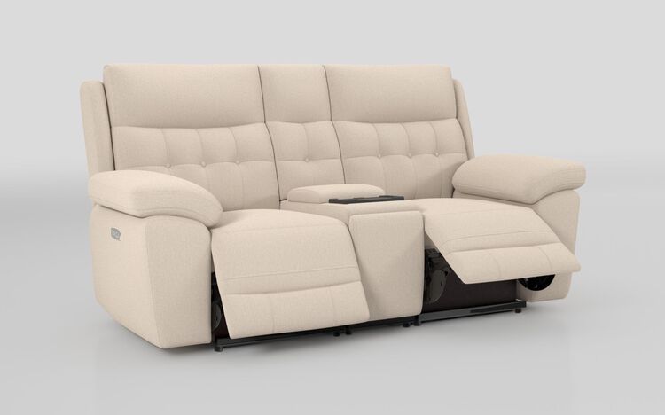 Belford 2 Seater Power Recliner Sofa with Media Console | Belford Sofa Range | ScS