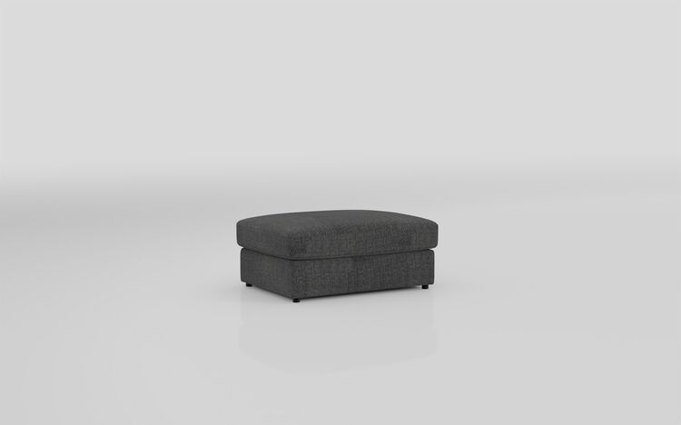 Aspen Fabric Plain Top Banquette Footstool | Aspen Sofa Range | ScS
