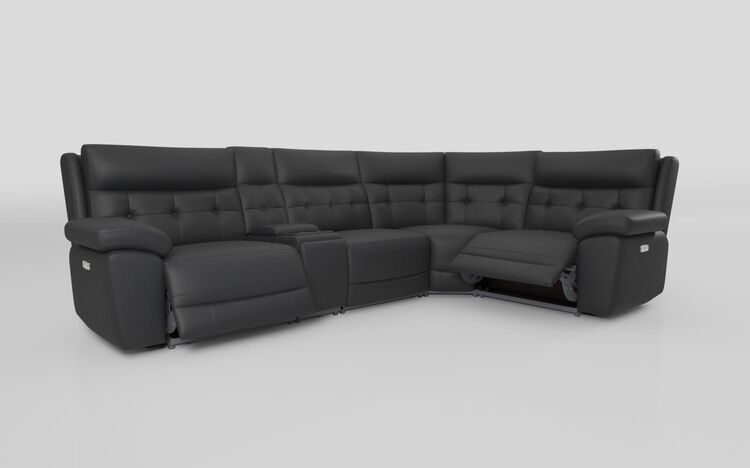 Belford 3 Corner 1 Power Recliner with Media Unit and Power Head Tilt | Belford Sofa Range | ScS