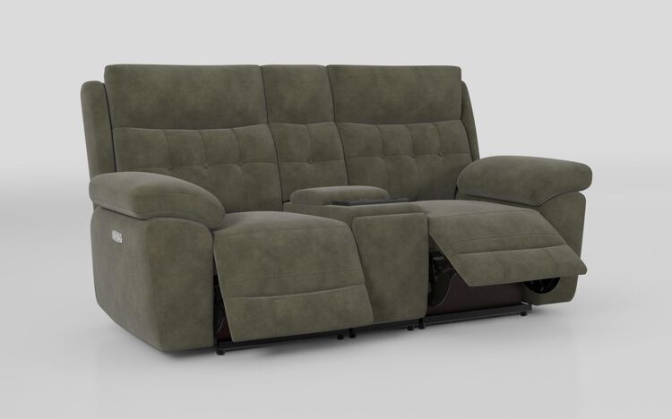 Belford 2 Seater Power Recliner Sofa with Media Console and Power head Tilt | Belford Sofa Range | ScS