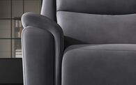 Savio 3 Corner 1 Power Recliner Sofa with Media Console & Black Charging Pad | Savio Sofa Range | ScS