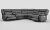 Massari 3 Corner 3 Power Recliner Sofa with Console & Power Head Tilt