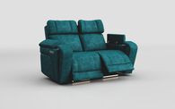 Adstock 2 Seater Power Recliner Sofa with Power Head Tilt, Lumbar, Massage, Audio, Heat & LED Lights | Adstock Sofa Range | ScS