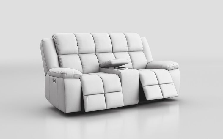 Coccolia 2 Seater Power Recliner Sofa with Console | Coccolia Sofa Range | ScS