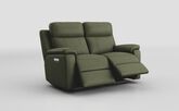 Calboli 2 Seater Power Recliner Sofa with Power Head Tilt & Lumbar