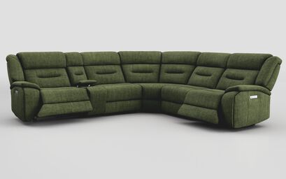 Massari 3 Corner 3 Power Recliner Sofa with Console & Power Head Tilt | Massari Sofa Range | ScS