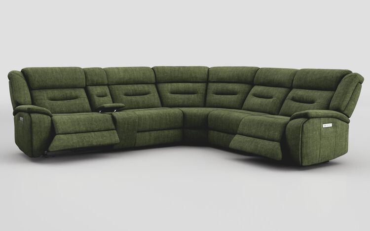 Massari 3 Corner 3 Power Recliner Sofa with Console & Power Head Tilt | Massari Sofa Range | ScS