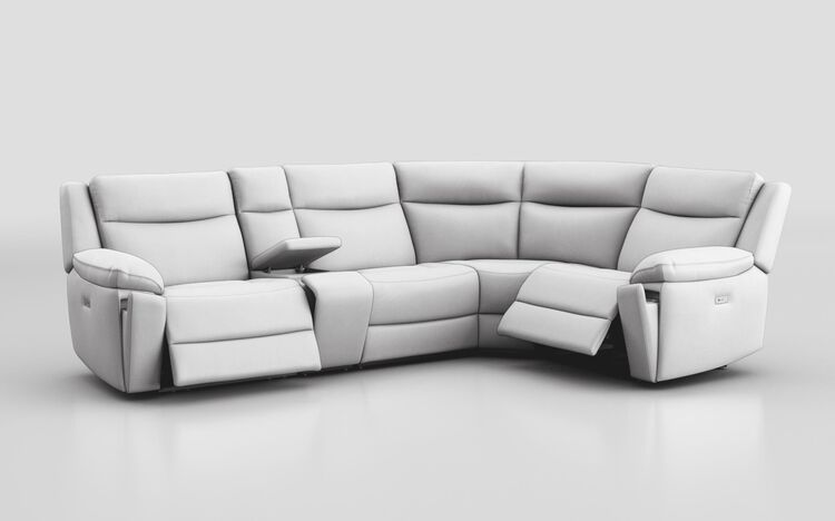 Villa 3 Corner 1 Power Recliner Sofa with Console | Villa Sofa Range | ScS