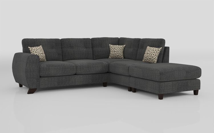 Aspen 2 Corner 1 Right Hand Facing Chaise Standard Back Sofa | Aspen Sofa Range | ScS