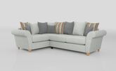 Aurora Fabric 1 Corner 2 Scatter Back Sofa