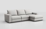 Ladino 3 Seater Sofa Right Hand Facing Lounger | Ladino Sofa Range | ScS