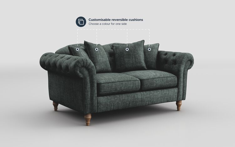 Regina Fabric 2 Seater Sofa | Regina Sofa Range | ScS