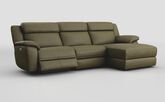 Sarsina 3 Seater Sofa Left Hand Facing Power & Right Hand Facing Lounger with Head Tilt