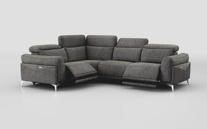 Gattolino 1 Corner 2 Power Sofa with Manual Head Tilt | Gattolino Sofa Range | ScS