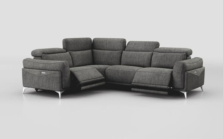 Gattolino 1 Corner 2 Power Sofa with Manual Head Tilt | Gattolino Sofa Range | ScS