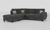 Aspen 1 Corner 2 Left Hand Facing Chaise Standard Back Sofa