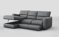 Tredozio 4 Seater Sofa with Sliding Footrest & Left Hand Facing Storage Lounger | Tredozio Sofa Range | ScS