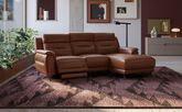 Casalecchio 3 Seater Power Recliner Sofa with Left Hand Facing Lounger