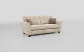 Living Esme Fabric 3 Seater Sofa