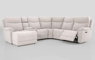 Eldwick 3 Corner 3 Right Hand Facing Power Left Hand Facing Console & Chaise Sofa with Head Tilt | Eldwick Sofa Range | ScS