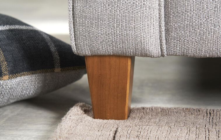 Hugo Fabric Plain Banquette Footstool