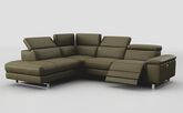 Viserba 2 Corner 3 with Right Hand Facing Power Recliner, Left Hand Facing Chaise & Manual Head Tilt