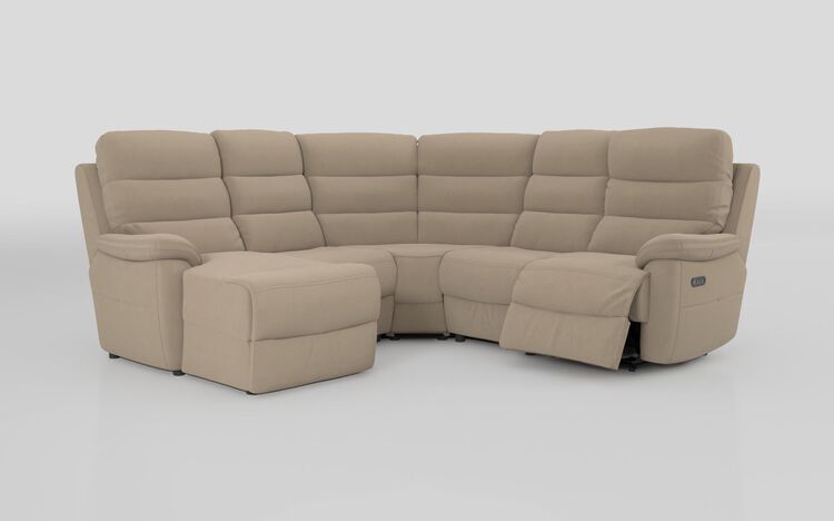 Ossett 2 Corner 2 Left Hand Facing Chaise Right Hand Facing Power Sofa with Head Tilt | Ossett Sofa Range | ScS