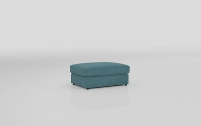 Aspen Express Plain Top Banquette Footstool | Aspen Sofa Range | ScS