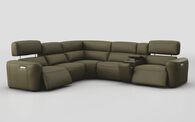 Oriolo 2 Corner 2 Power Recliner with Right Hand Facing Console & Power Head Tilt | Oriolo Sofa Range | ScS