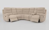 Ossett 2 Corner 2 Power Sofa with Right Hand Facing Console & Head Tilt