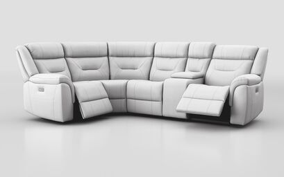 Ainsdale 1 Corner 2 Power Sofa with Console | Ainsdale Sofa Range | ScS
