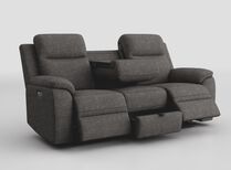 Sapi 3 Seater Power Recliner Sofa with Table & Storage Drawer | Sapi Sofa Range | ScS