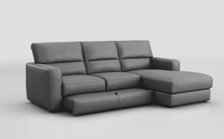Tredozio 4 Seater Sofa with Sliding Footrest & Right Hand Facing Lounger | Tredozio Sofa Range | ScS