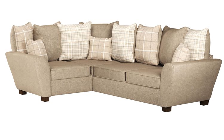 Theo Fabric 1 Corner 2 Scatter Back Sofa | Theo Sofa Range | ScS