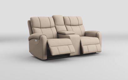 Calisese 2 Seater Power Recliner Sofa with Console | Calisese Sofa Range | ScS