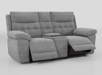 Belford 2 Seater Power Recliner Sofa with Media Console and Power head Tilt | Belford Sofa Range | ScS