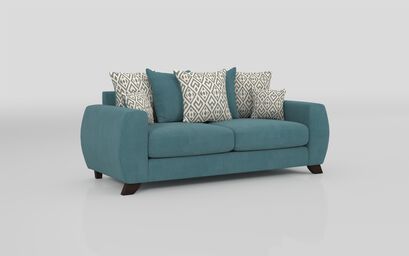 Aspen Fabric 4 Seater Scatter Back Sofa | Aspen Sofa Range | ScS