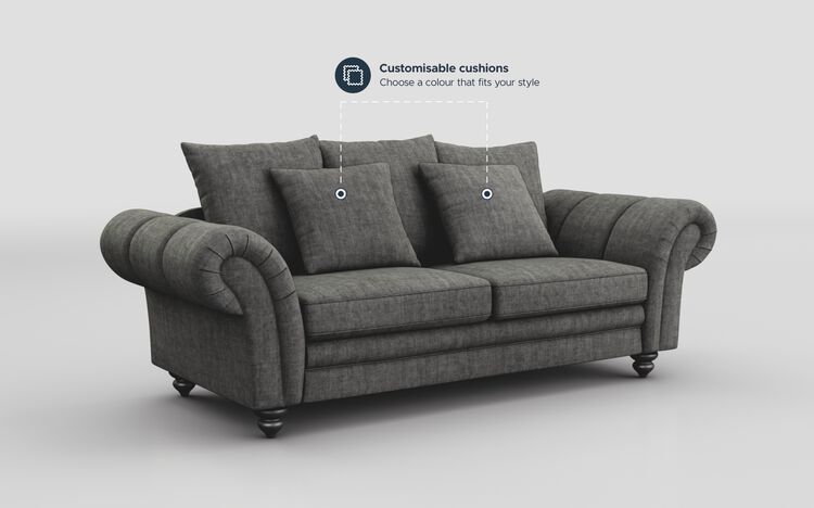 Sorbara 3 Seater Scatter Back Sofa | Sorbara Sofa Range | ScS
