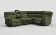 Villa 3 Corner 1 Power Recliner Sofa & Console with Lights | Villa Sofa Range | ScS