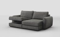 Lago 3 Seater Sofa with Right Hand Facing Sliding Seat & Left Hand Facing Storage Lounger | Lago Sofa Range | ScS