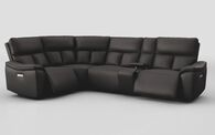 Pianello 1 Corner 3 Power Recliner Sofa with Console & Power Head Tilt | Pianello Sofa Range | ScS