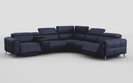 Casetti 2 Corner 2 Power Recliner Sofa Left Hand Facing Console with Power Head Tilt & Storage Arm | Casetti Sofa Range | ScS